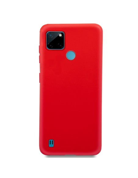 Funda gel TPU Realme C21Y / C25Y roja