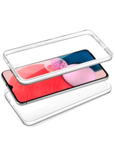 Funda gel TPU 3D para Samsung A135 Galaxy A13 4G transparente (Frontal + trasera) 2