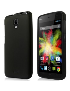 Funda TPU mate Wiko Bloom negra