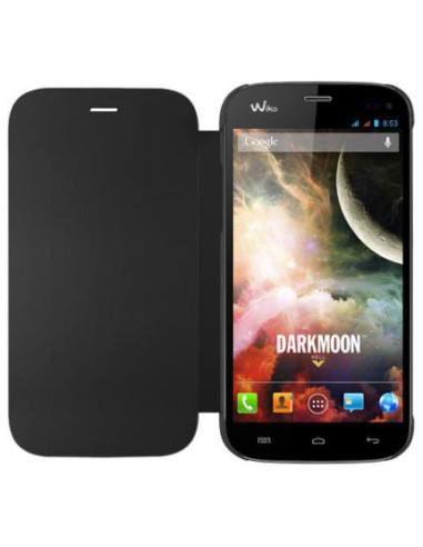 Funda libro folio Wiko Darkmoon / Diviniy Phone negra