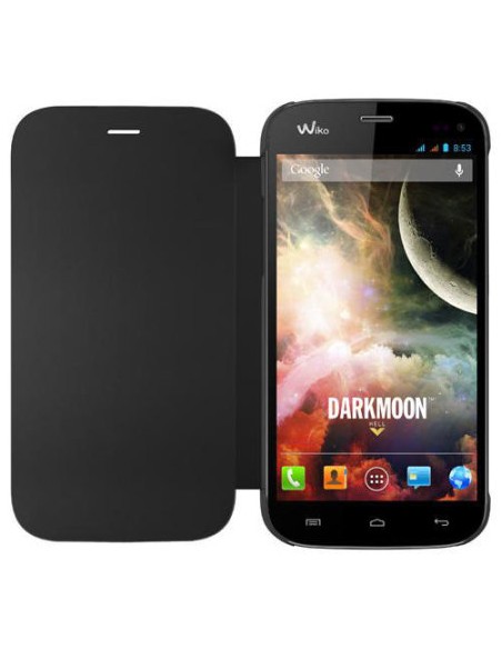 Funda libro folio Wiko Darkmoon / Diviniy Phone negra