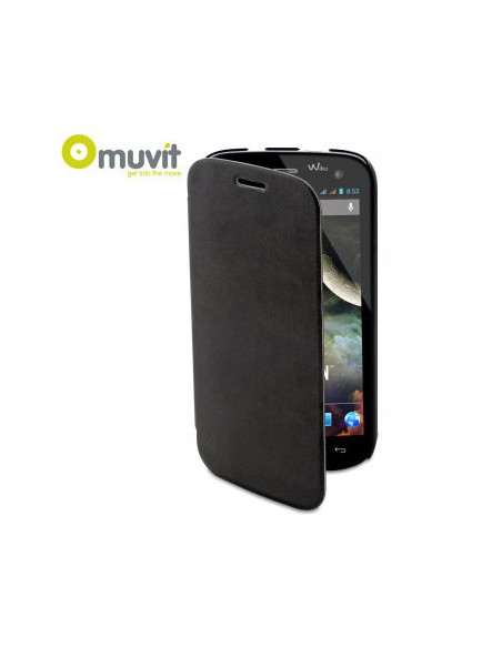 Funda libro folio Wiko Darkmoon / Diviniy Phone negra