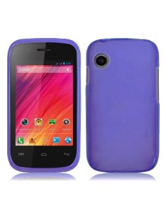 Funda gel TPU mate Wiko Ozzy 3,5" violeta