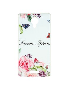 Carcasa TPU Wiko Jerry 2 diseño Lorem Ipsum