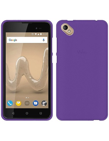 Funda TPU mate Wiko Sunny 2 plus morada