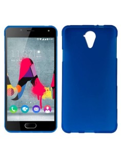 Funda gel TPU mate Wiko U Feel Lite azul