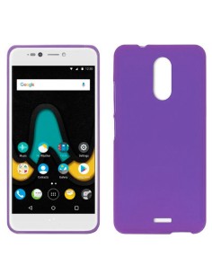 Funda TPU fino Wiko U Pulse Lite morada