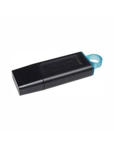 Pendrive 64GB USB 3.2 DataTraveler Exodia llavero negro y azul