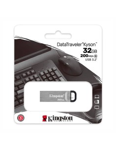 Pendrive 32GB USB 3.2 DataTraveler Kyson llavero metálico 2