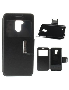 Funda libro soporte TPU ZTE Blade V7 Lite negra