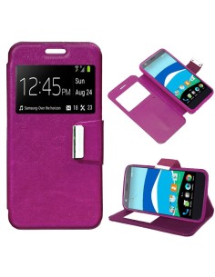 Funda libro soporte TPU ZTE V770 / Orange Neva 80 rosa