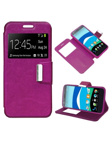 Funda libro soporte TPU ZTE V770 / Orange Neva 80 rosa
