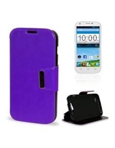 Funda libro soporte TPU ZTE Blade Q Maxi / Orange Reyo morada
