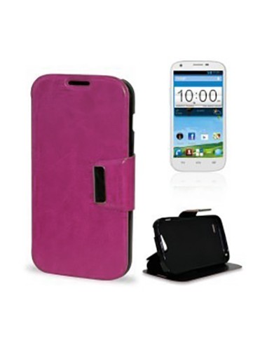 Funda libro soporte TPU ZTE Blade Q Maxi / Orange Reyo rosa