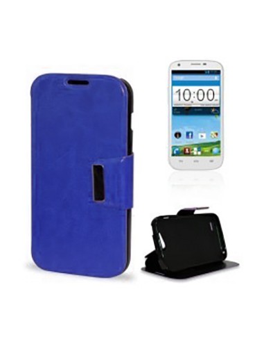 Funda libro soporte TPU ZTE Blade Q Maxi / Orange Reyo azul