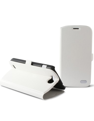 Funda libro soporte ZTE Blade Q Maxi / Orange Reyo blanca