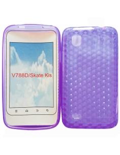 Funda gel TPU ZTE Kis morada
