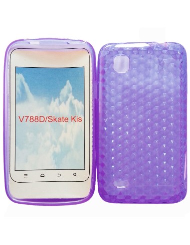Funda gel TPU ZTE Kis morada