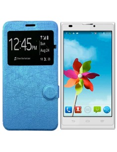 Funda libro soporte TPU ZTE Blade L2 azul