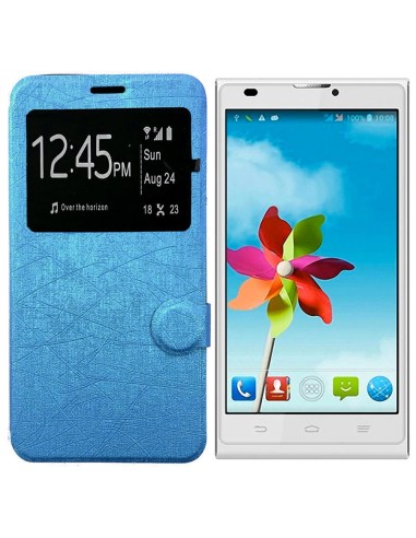 Funda libro soporte TPU ZTE Blade L2 azul
