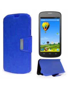 Funda libro soporte ventana ZTE Blade G Pro azul