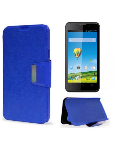 Funda libro soporte ZTE Blade Apex azul