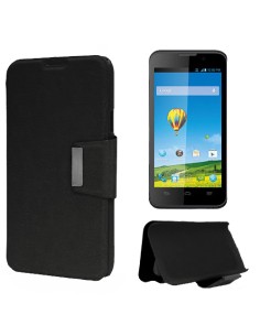Funda libro soporte ZTE Blade Apex negra