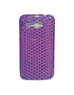 Funda gel TPU diamond Alcatel X'Pop 5035D morada