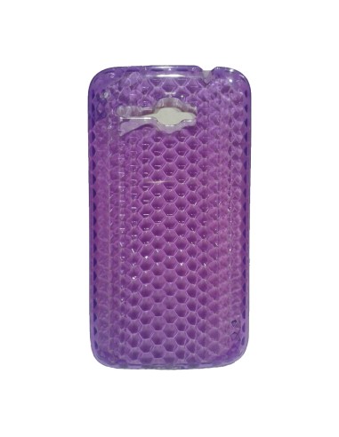 Funda gel TPU diamond Alcatel X'Pop 5035D morada