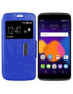 Funda libro soporte TPU Alcatel Idol 3 5,5" azul