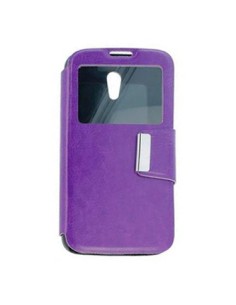Funda libro soporte Alcatel Pop S7 morada