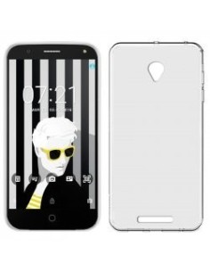 Funda gel TPU mate Alcatel Pop 4 Plus (5056) transparente