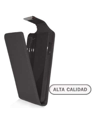 Funda tapa vertical Alcatel M POP 5020 / Orange Kivo negra