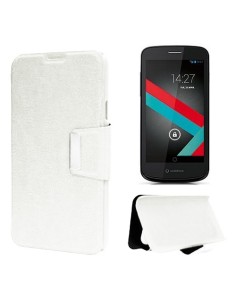 Funda libro soporte Vodafone Smart 4G / Coolpad 8860U blanca