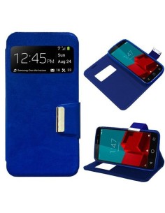 Funda libro soporte TPU Vodafone Smart Prime 6 azul