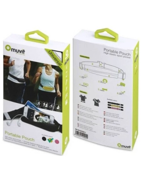 Funda riñonera universal neopreno (4 - 5,5 pulgadas) amarilla