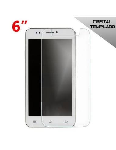 Protector pantalla vidrio templado universal 6 pulgadas