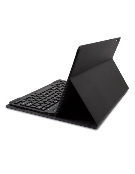 Funda soporte polipiel Samsung Galaxy Tab A8 X200 / X205 con teclado Bluetooth negra 10,5 pulgadas