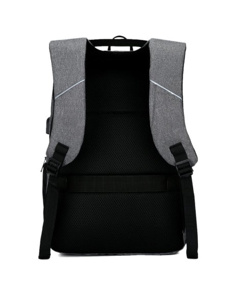 Mochila PC portátil 15-16 pulgadas COOL Report gris y negra