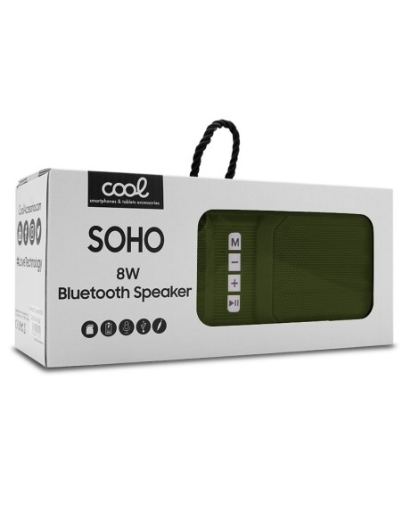 Altavoz universal Bluetooth 8W Cool Soho verde