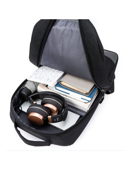 Mochila PC portátil 15-16 pulgadas COOL Reflective negra