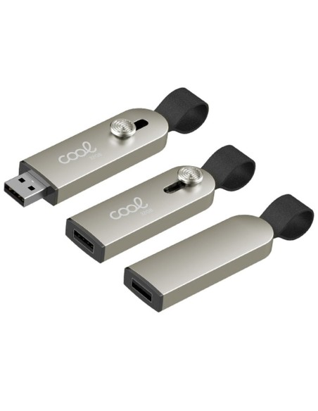 Pen Drive llavero USB 2.0 128GB Cool Optimus plata