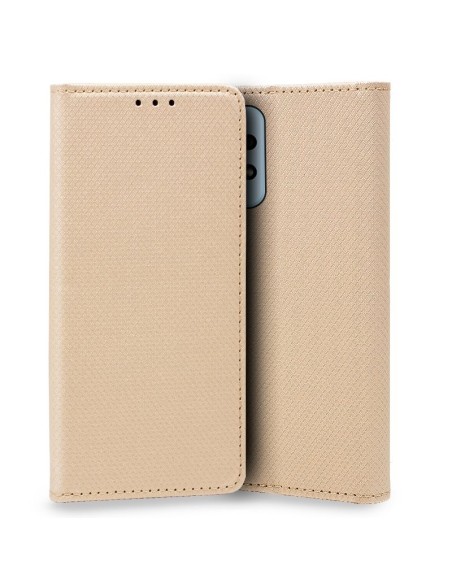 Funda libro soporte TPU Samsung A135 Galaxy A13 Beige