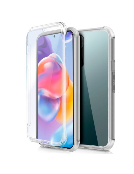 Funda gel TPU 3D Xiaomi Redmi Note 11 Pro Plus 5G transparente (Frontal + trasera)