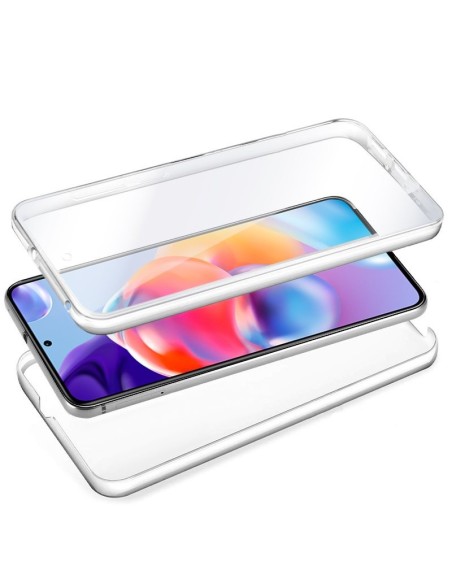 Funda gel TPU 3D Xiaomi Redmi Note 11 Pro Plus 5G transparente (Frontal + trasera)