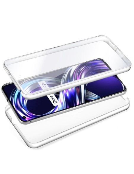 Funda gel TPU 3D Realme 8i / Narzo 50 transparente (Frontal + trasera)