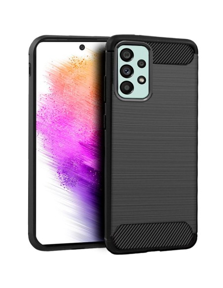 Carcasa TPU Samsung A736 Galaxy A73 5G carbón negra