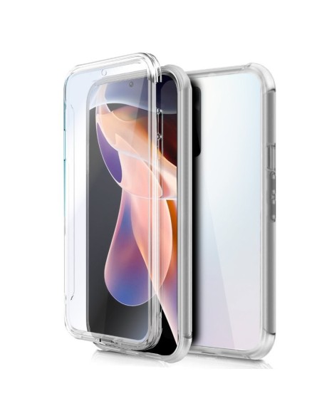 Funda gel TPU 3D Xiaomi Redmi Note 11 Pro / Note 11 Pro 5G transparente (Frontal + trasera)