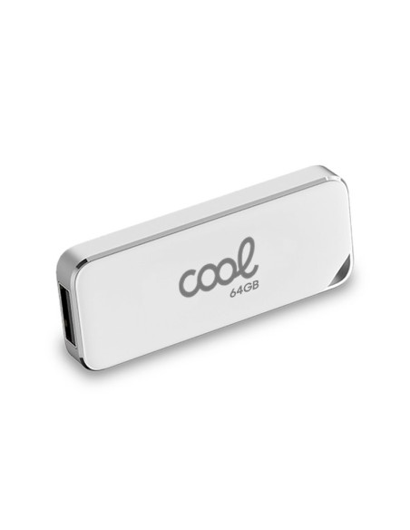 Pen Drive llavero USB 2.0 64GB Cool Board blanco