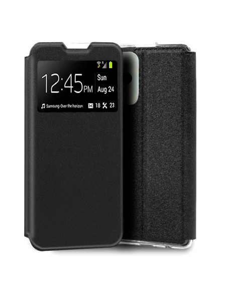 Funda libro soporte TPU Realme C35 negra